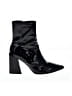 Jeffrey Campbell Black Ankle Boots Size 8 1/2 - photo 1