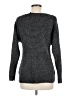 Maglia Metallic Gray Pullover Sweater Size M - photo 2