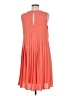 ZZ 100% Polyester Solid Orange Casual Dress Size M - photo 2