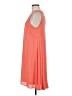 ZZ 100% Polyester Solid Orange Casual Dress Size M - photo 5