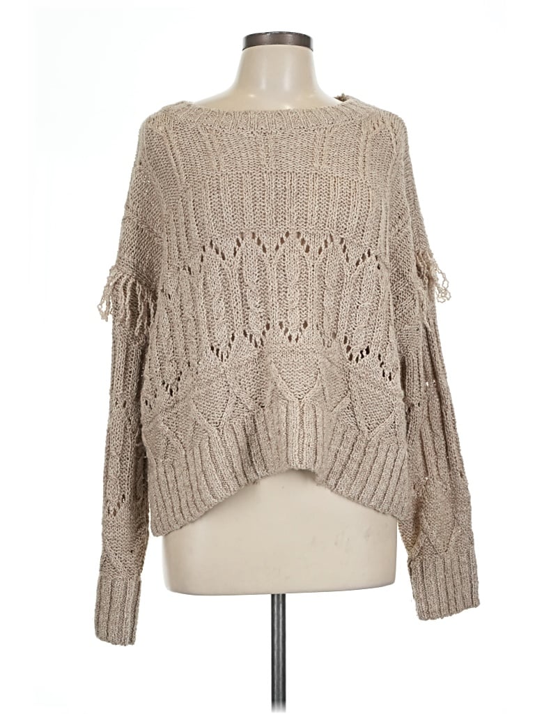 Pre-owned Old Navy Pullover Sweater In Tan