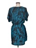 Express 100% Polyester Teal Casual Dress Size M - photo 2