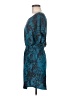 Express 100% Polyester Teal Casual Dress Size M - photo 5