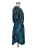 Express 100% Polyester Teal Casual Dress Size M - photo 4