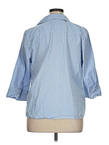 Kim Rogers 3/4 Sleeve Button-Down Shirt (view 2)