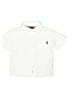 DKNY 100% Cotton Ivory Short Sleeve Button-Down Shirt 18-24 MO / 24 MO - photo 1