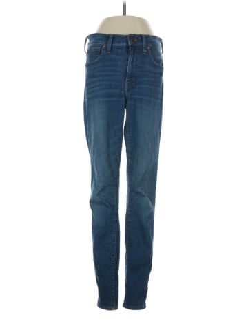 Madewell Tall 9" Mid-Rise Skinny Jeans in Pendale Wash (view 1)