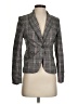 Rachel Zoe Plaid Gray Blazer Size S - photo 1