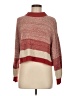 Callahan Color Block Red Pullover Sweater Size M - photo 1
