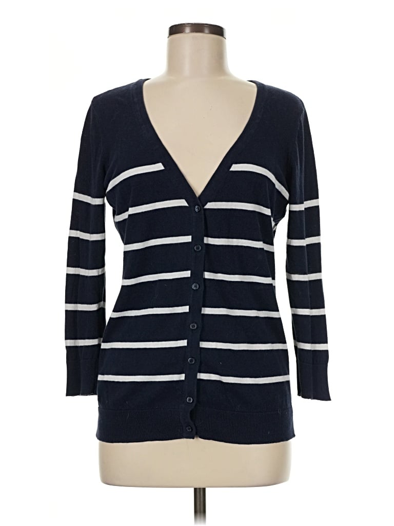 Pre-owned The Limited Cardigan Sweater In Blue