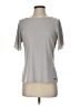 Tahari Gray Short Sleeve Top Size S - photo 1