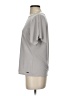 Tahari Gray Short Sleeve Top Size S - photo 5