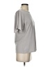 Tahari Gray Short Sleeve Top Size S - photo 4