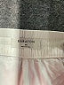 Babaton 100% Cotton Solid Ivory Shorts Size XS - photo 3