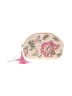 Assorted Brands Floral Ivory Tan Makeup Bag One size - photo 1