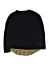Burberry 100% Cotton Black Pullover Sweater Size 10 - photo 1