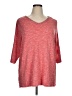 Terra & Sky Red Pullover Sweater Size 1X - photo 1