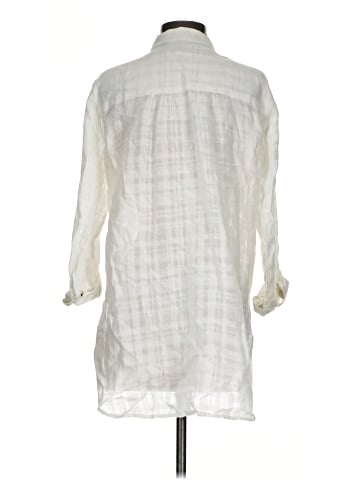 Pilcro by Anthropologie 3/4 Sleeve Button-Down Shirt (view 2)