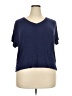 Alfani Intimates Blue Short Sleeve T-Shirt Size XXL - photo 1