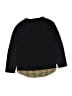 Burberry 100% Cotton Black Pullover Sweater Size 6 - photo 2