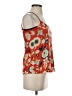 Express 100% Polyester Red Sleeveless Blouse Size XXS - photo 4