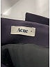 Acne 100% Wool Solid Black Purple Skort Size EU 36 / US 6 - photo 3