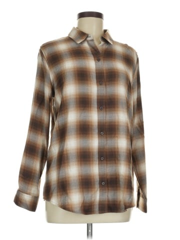 Banana Republic Factory Store Long Sleeve Button-Down Shirt (view 1)