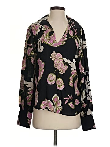 Karen Kane Long Sleeve Polo (view 1)