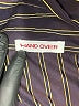 Assorted Brands 100% Polyester Stripes Black Long Sleeve Blouse Size L - photo 9