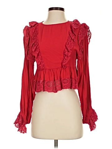 Free People Long Sleeve Blouse (view 1)
