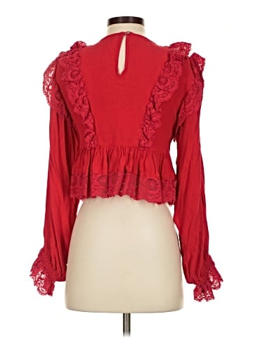 Free People Long Sleeve Blouse (view 2)