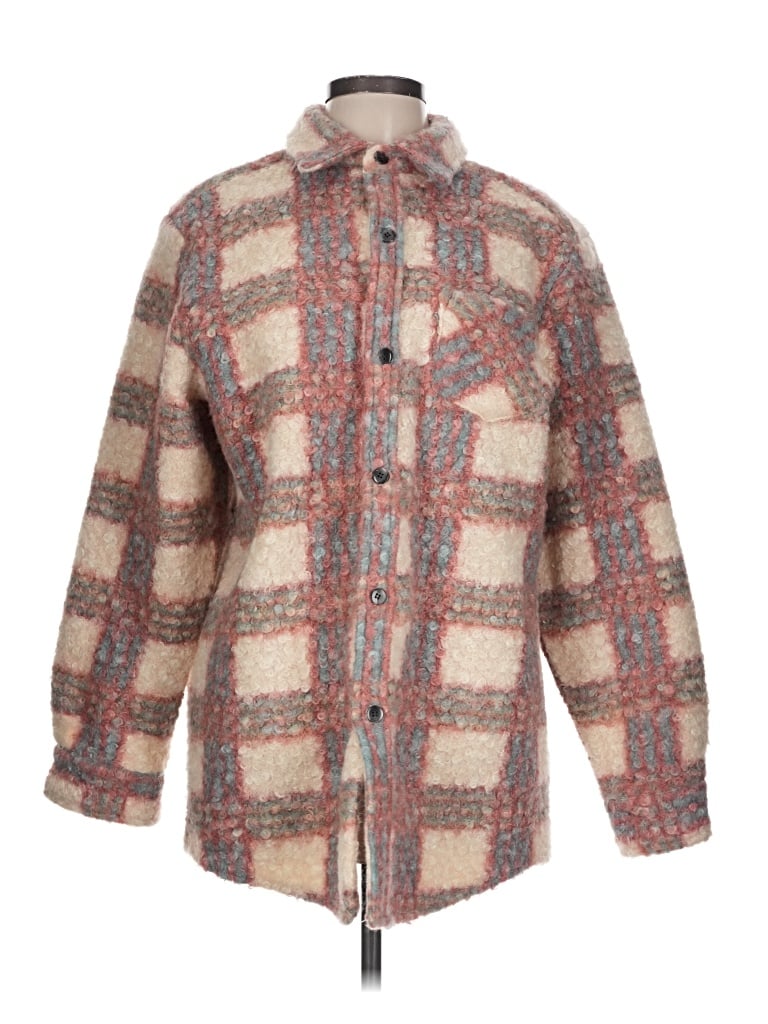 Pre-owned Assorted Brands Cardigan Sweater In Tan