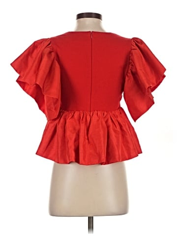 Sunday in Brooklyn Short Sleeve Blouse (view 2)
