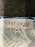 C'est La Vie Blue Short Sleeve Blouse Size XL - photo 7