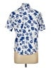 Next Paisley Blue Short Sleeve Blouse Size 10 - photo 2