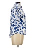 Next Paisley Blue Short Sleeve Blouse Size 10 - photo 4