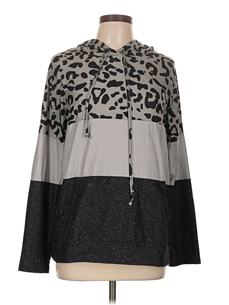 Pre-owned Unbranded Poncho In Gray