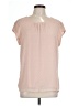 DR2 100% Polyester Pink Short Sleeve Blouse Size L - photo 1