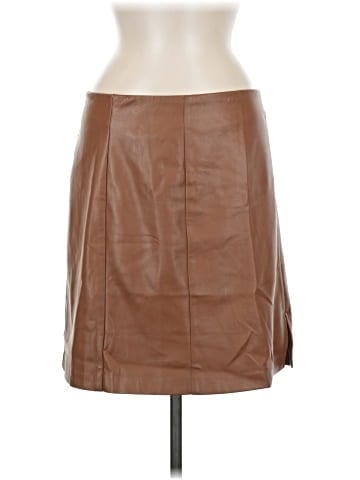 Ann Taylor LOFT Faux Leather Skirt (view 1)