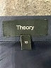 Theory Solid Black Wool Skirt Size 10 - photo 4