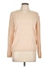 Ofeefan Chevron-herringbone Tan Pullover Sweater Size L - photo 1