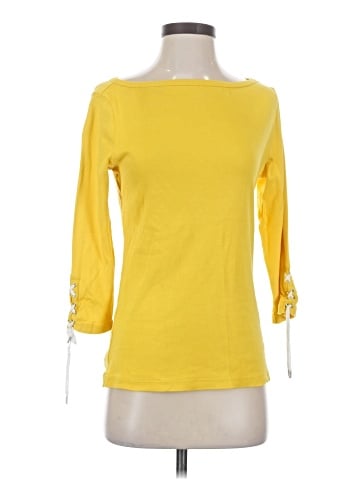 Lauren Jeans Co. 3/4 Sleeve Top (view 1)