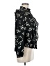 AaKaa 100% Polyester Black Long Sleeve Blouse Size M - photo 4