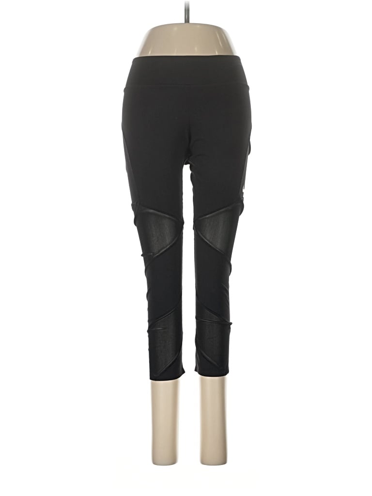 Pre-owned Nike Active Pants In Black