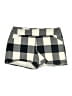 Versona Checkered-gingham Gray Shorts Size 16 - photo 1