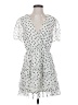 ALLSAINTS 100% Polyester Polka Dots White Cocktail Dress Size 00 - photo 1