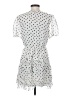 ALLSAINTS 100% Polyester Polka Dots White Cocktail Dress Size 00 - photo 2