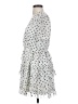 ALLSAINTS 100% Polyester Polka Dots White Cocktail Dress Size 00 - photo 5