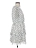 ALLSAINTS 100% Polyester Polka Dots White Cocktail Dress Size 00 - photo 4