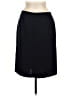 Michele Solid Black Formal Skirt Size 6 - photo 2